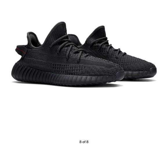 Yeezy Boost 350 V2 Sneakers - Black - Picture 9 of 10